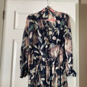flowy Maxi dress with belt
